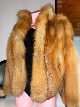 Cazadora Piel Zorro Auténtica