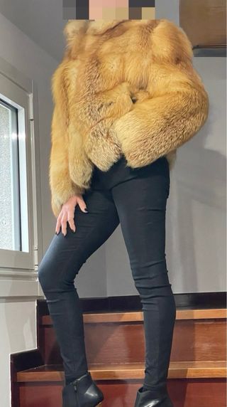 Cazadora Piel Zorro Auténtica