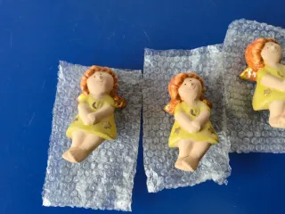 Lotto 6 statuette in ceramica