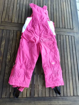 Mono de esquí rosa 4 años