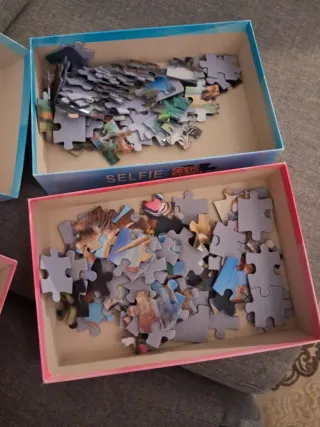 2 Puzzles 3D KINDERTRAUME Selfie 63 piezas