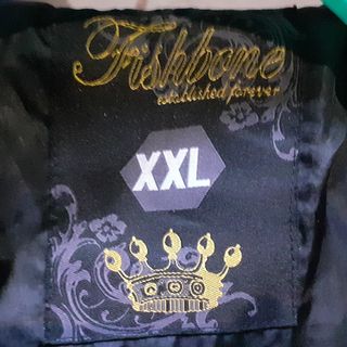 Abrigo Fishbone con capucha Talla XXL