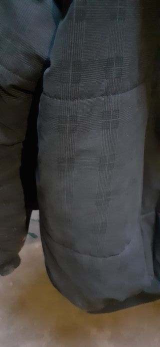 Abrigo Fishbone con capucha Talla XXL