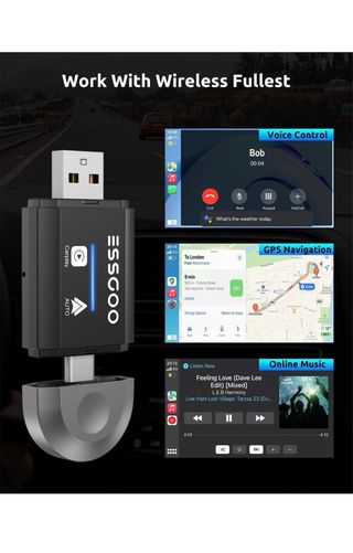 Adaptador ESSGOO CarPlay Android Auto USB-C