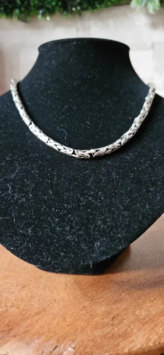 Collana snake argento 925 punzonata