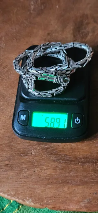 Collana snake argento 925 punzonata