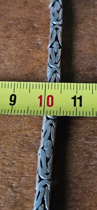 Collana snake argento 925 punzonata