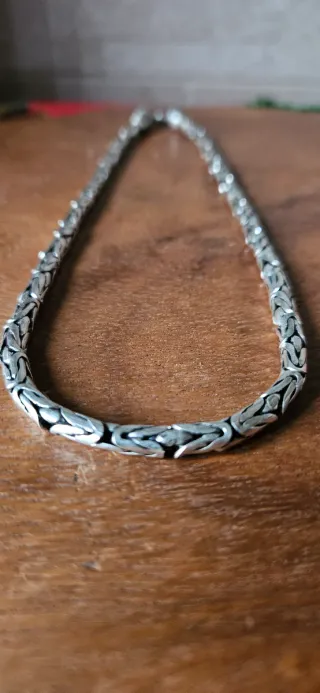 Collana snake argento 925 punzonata