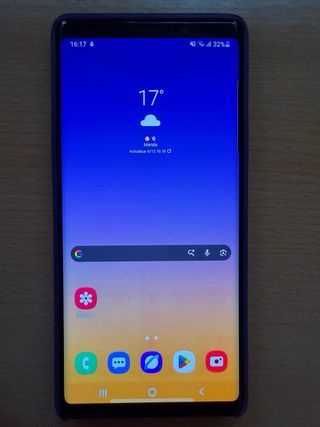 Samsung Galaxy Note 9 512GB Azul cargador y fundas