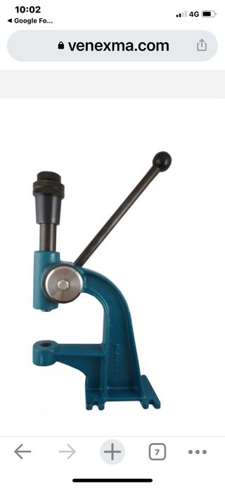 Prensa manual T-4N para ollados