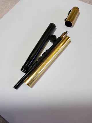 Set stilografica portamine Ideal Safety vintage