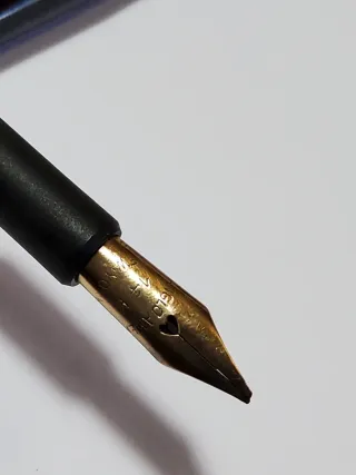 Set stilografica portamine Ideal Safety vintage