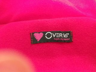 Abrigo Rojo Estilo Gabardina Talla 42