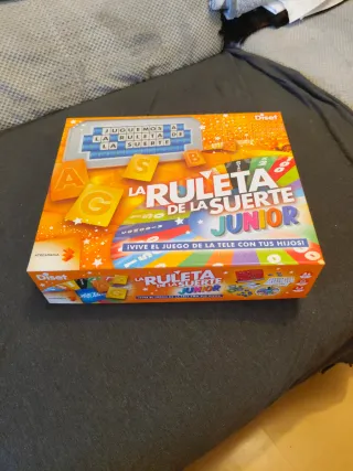 Juego de mesa La Ruleta de la Suerte Junior