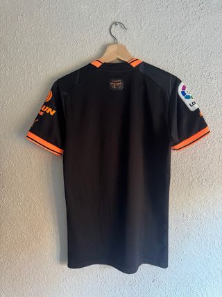 Camiseta Valencia CF 22/23 Puma Negra Naranja