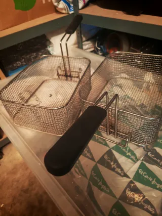 2 Cestas Freidora Industrial