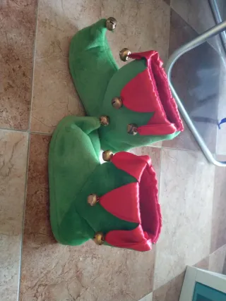 Zapatillas elfo cascabeles Talla 35/36