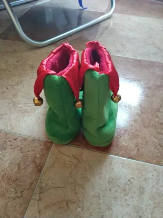 Zapatillas elfo cascabeles Talla 35/36