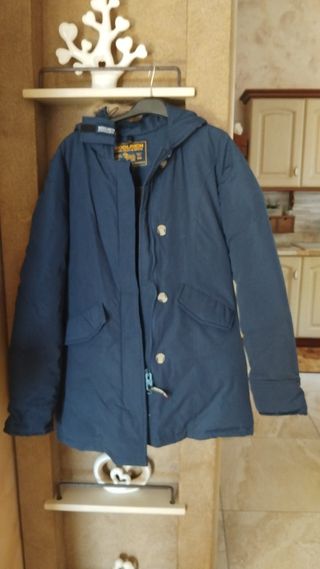 Giubbotto Woolrich donna blu