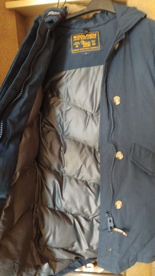 Giubbotto Woolrich donna blu