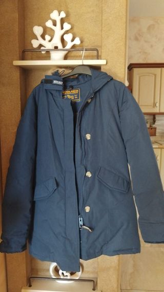 Giubbotto Woolrich donna blu
