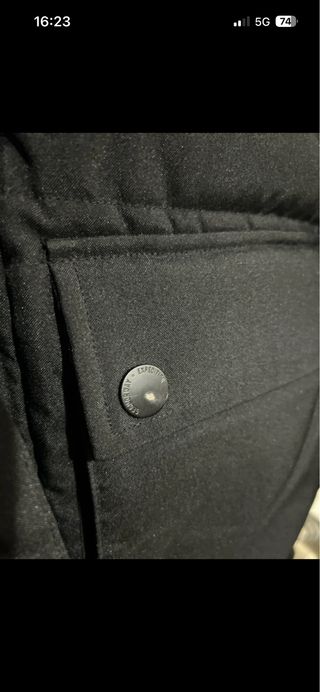 Parka Geographical Norway Negra Talla XXL