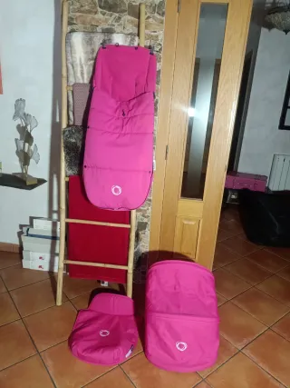 Capota, cubrepies y saco Bugaboo Donkey