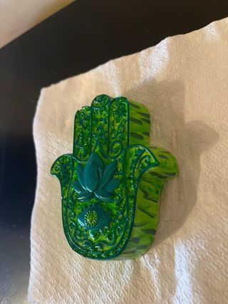 Mano de Fátima Escayola Pintada a Mano