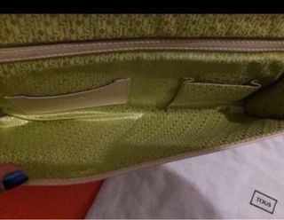 Bolso Tous Piel Crema