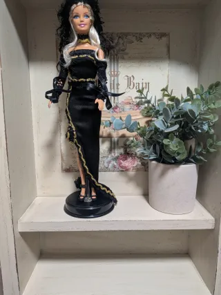 Barbie Vestido Negro Gala