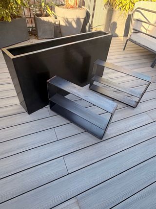 Mesa de centro diseño industrial metal