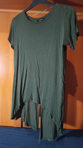 Camiseta verde caqui