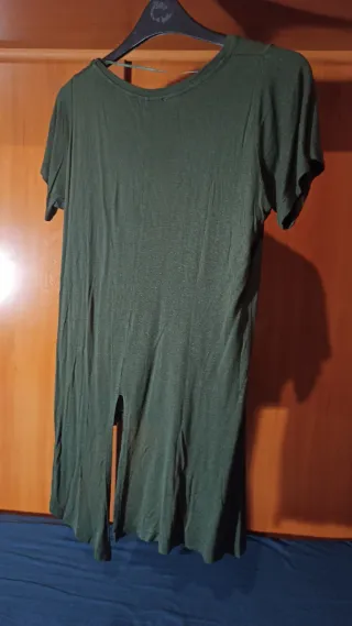 Camiseta verde caqui