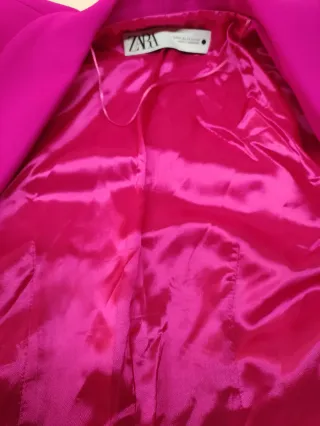 Blazer Zara Donna Fucsia