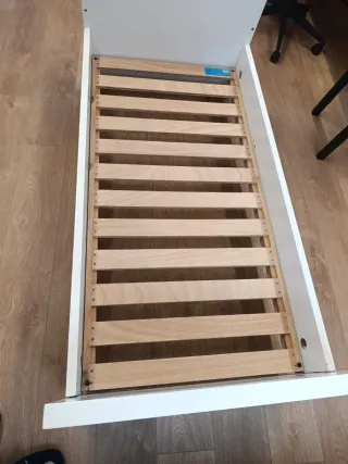 URGENTE - Cama infantil blanca