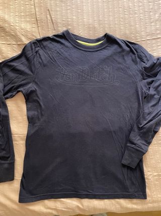 Camiseta Von Dutch Manga Larga Hombre Talla M