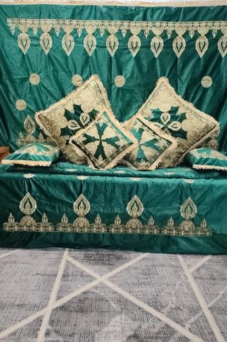 Galsa Maghribia Hannae Verde y Dorado