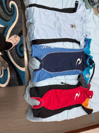 Bañador Lycra Niño Rip Curl Azul/Rojo de 1a4 años