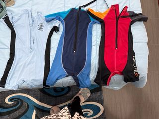 Bañador Lycra Niño Rip Curl Azul/Rojo de 1a4 años