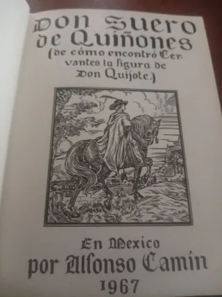 LIBRO ANTIGUO, DON SUERO DE QUIÑONES, o el...