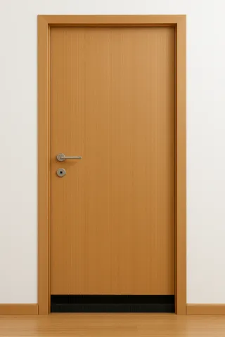 Burlete para puertas Amig 1m aluminio