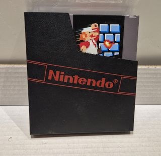 SUPER MARIO BROS NES 1985 + COVER