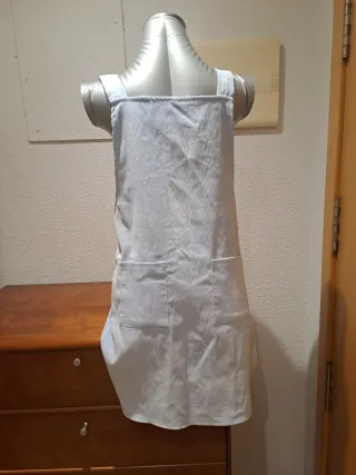 Peto minifalda pana fina azul cielo T.XS