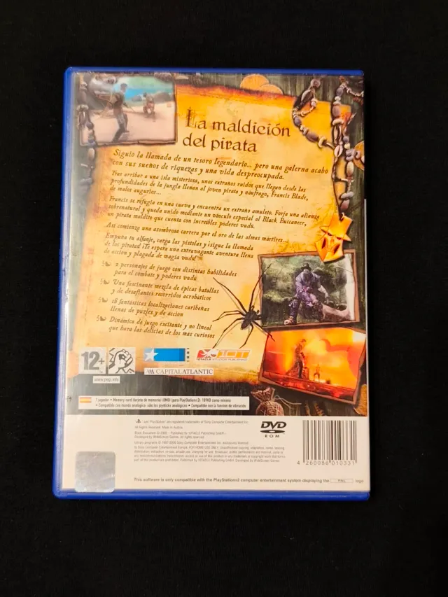 Corsário Negro. PlayStation 2.