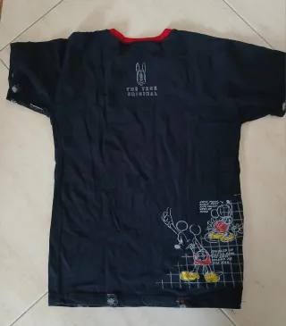 T-shirt dupla face Mickey Mouse