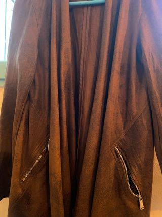 Blazer MICHELA MII imitación piel marrón