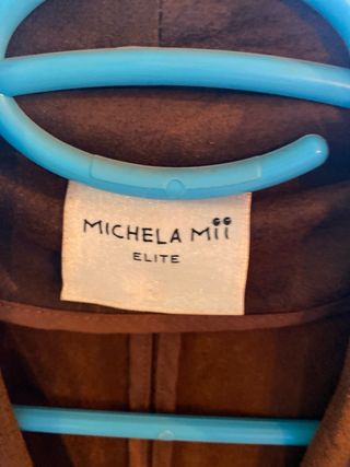 Blazer MICHELA MII imitación piel marrón