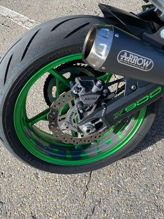 Kawasaki Z900 Verde/Negra. Limitada A2