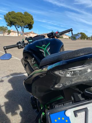 Kawasaki Z900 Verde/Negra. Limitada A2