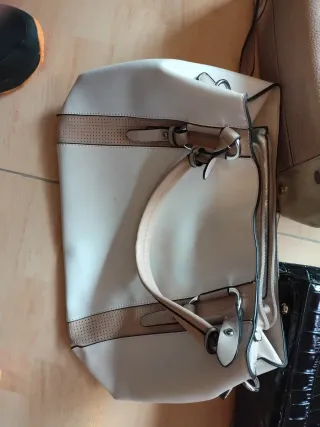 3 Borse Donna Beige e Nero